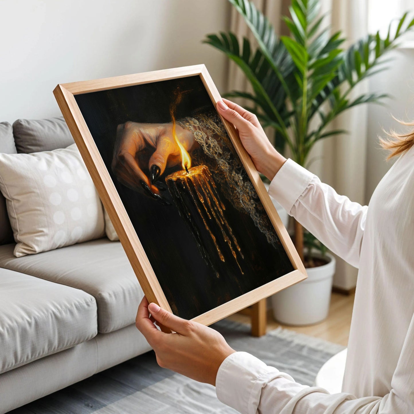 Candle Magic Art Print