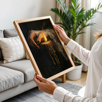 Candle Magic Art Print