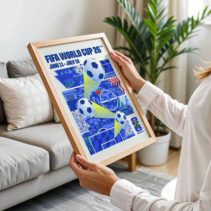 Philadelphia City Host City Football 2026 Poster