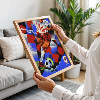 Toronto Host City Football Poster