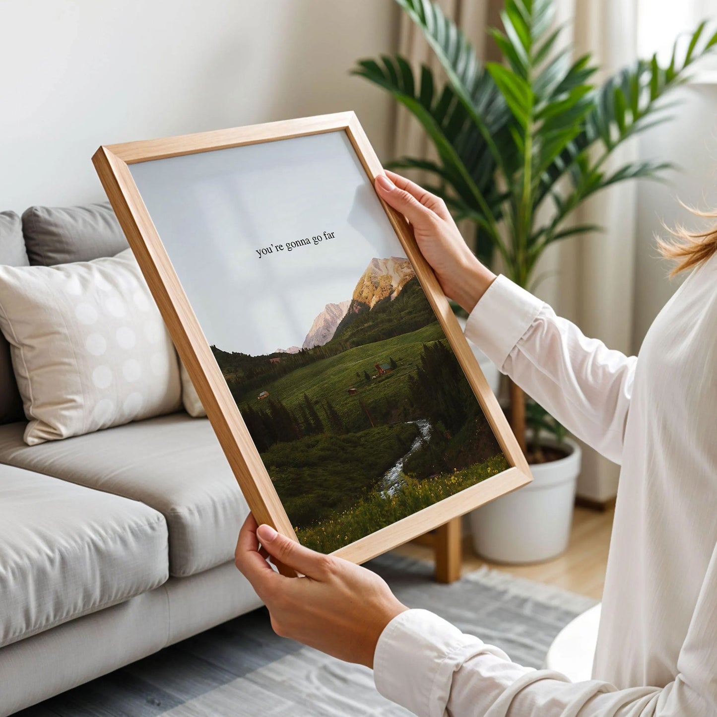 You're Gonna Go Far Print Art