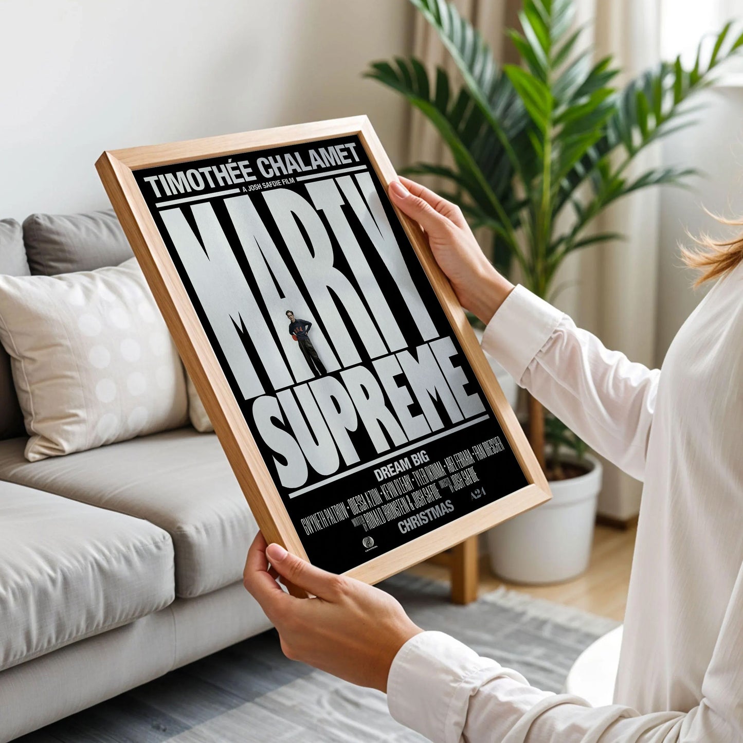 Josh Safdie's Marty Supreme Poster