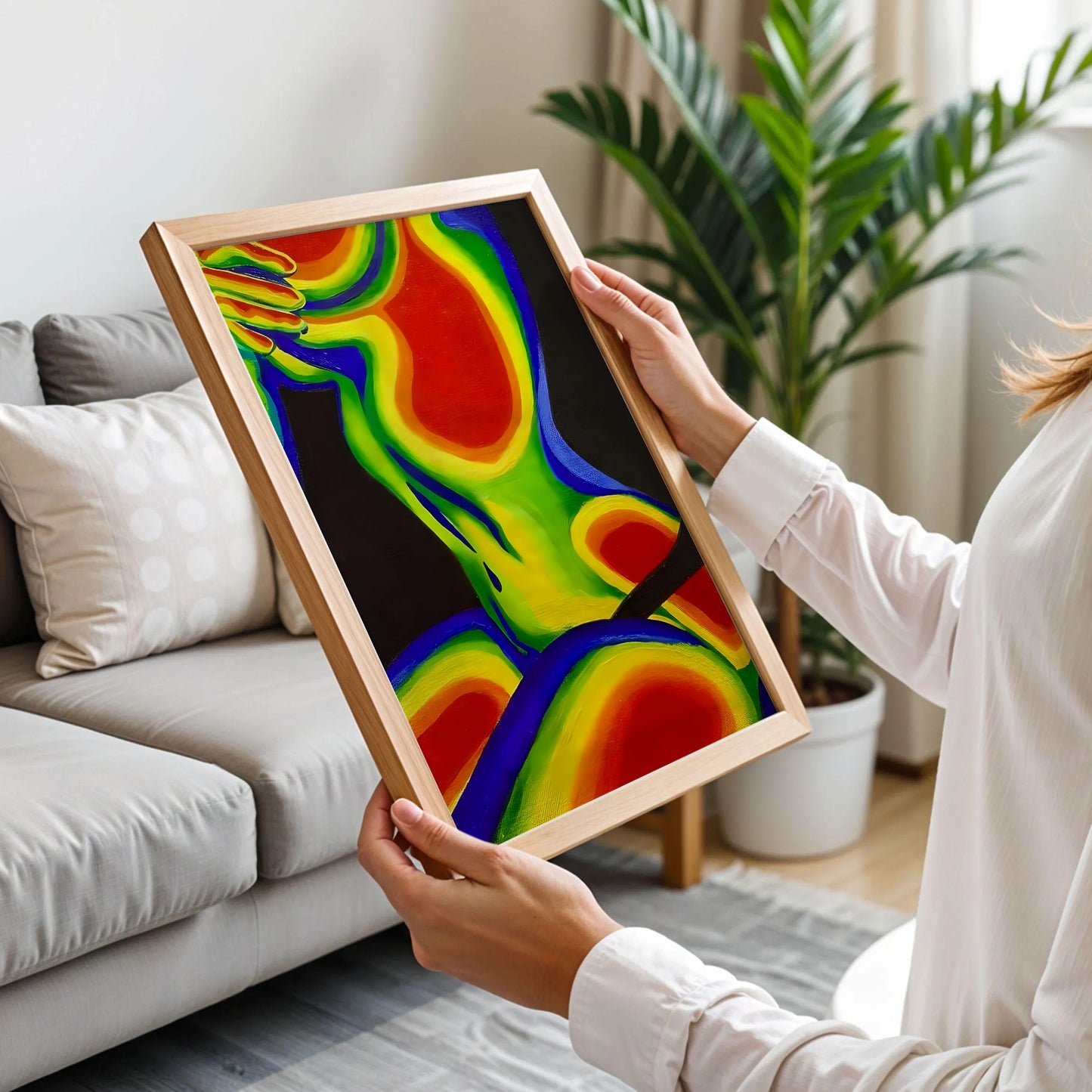 Body Art Painting Print