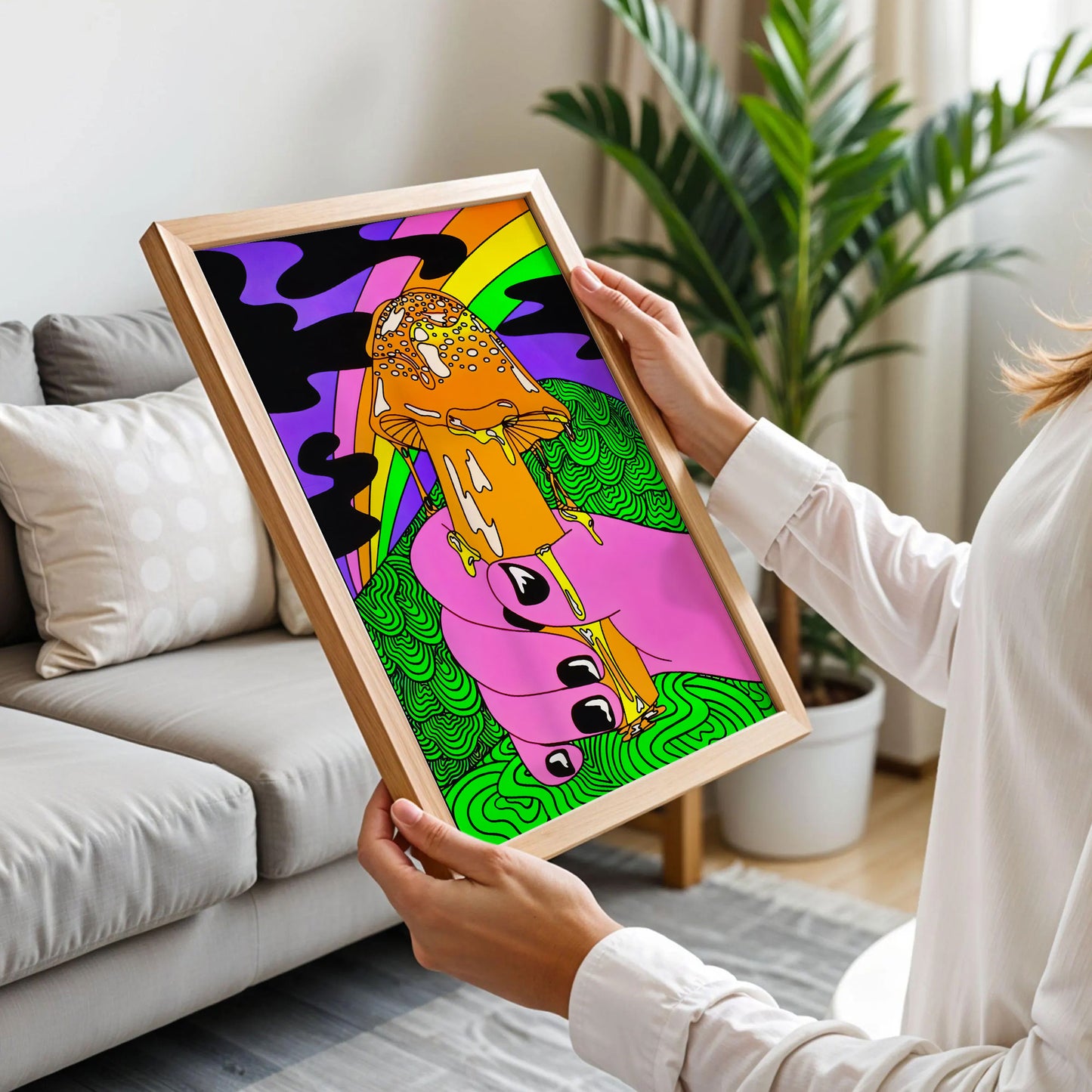 Sexy Mushroom Poster