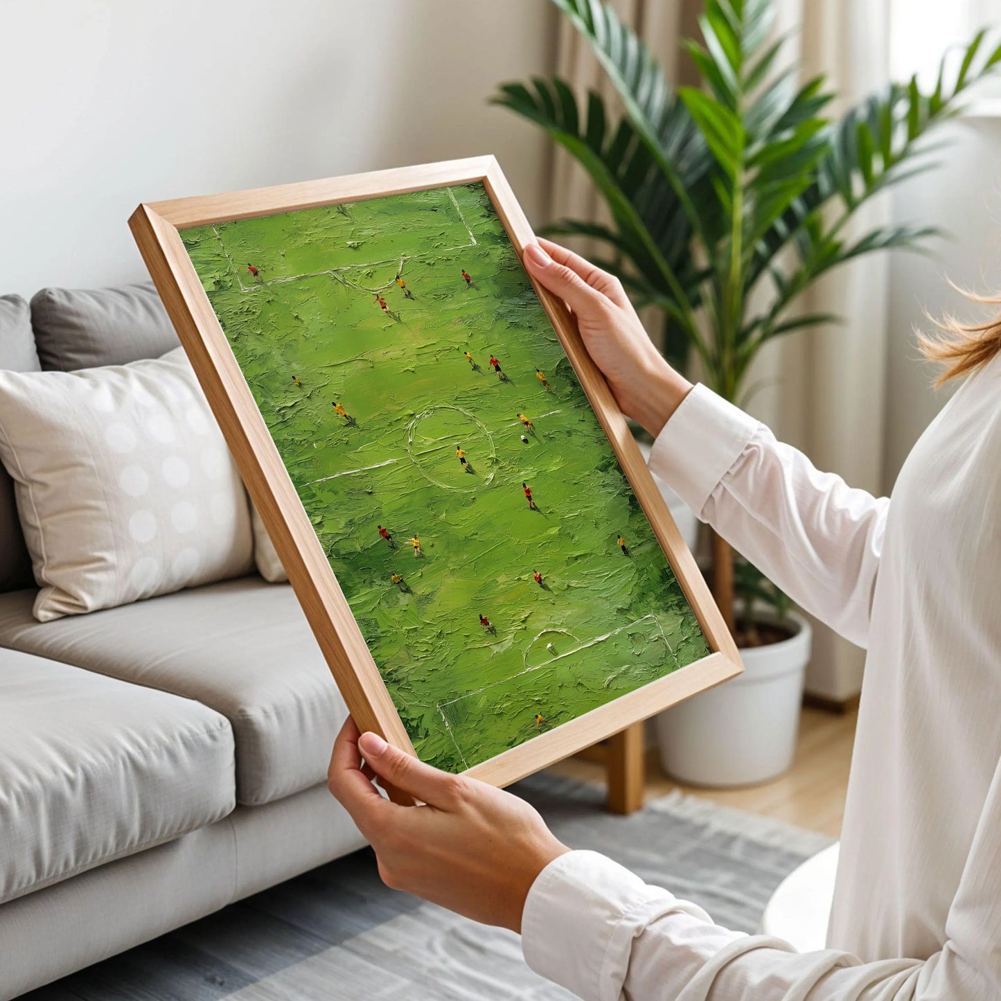 Green Sports Football Poster