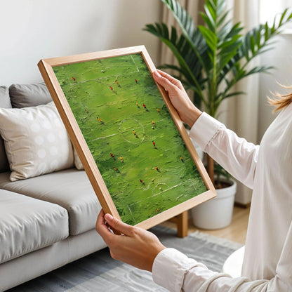 Green Sports Football Poster