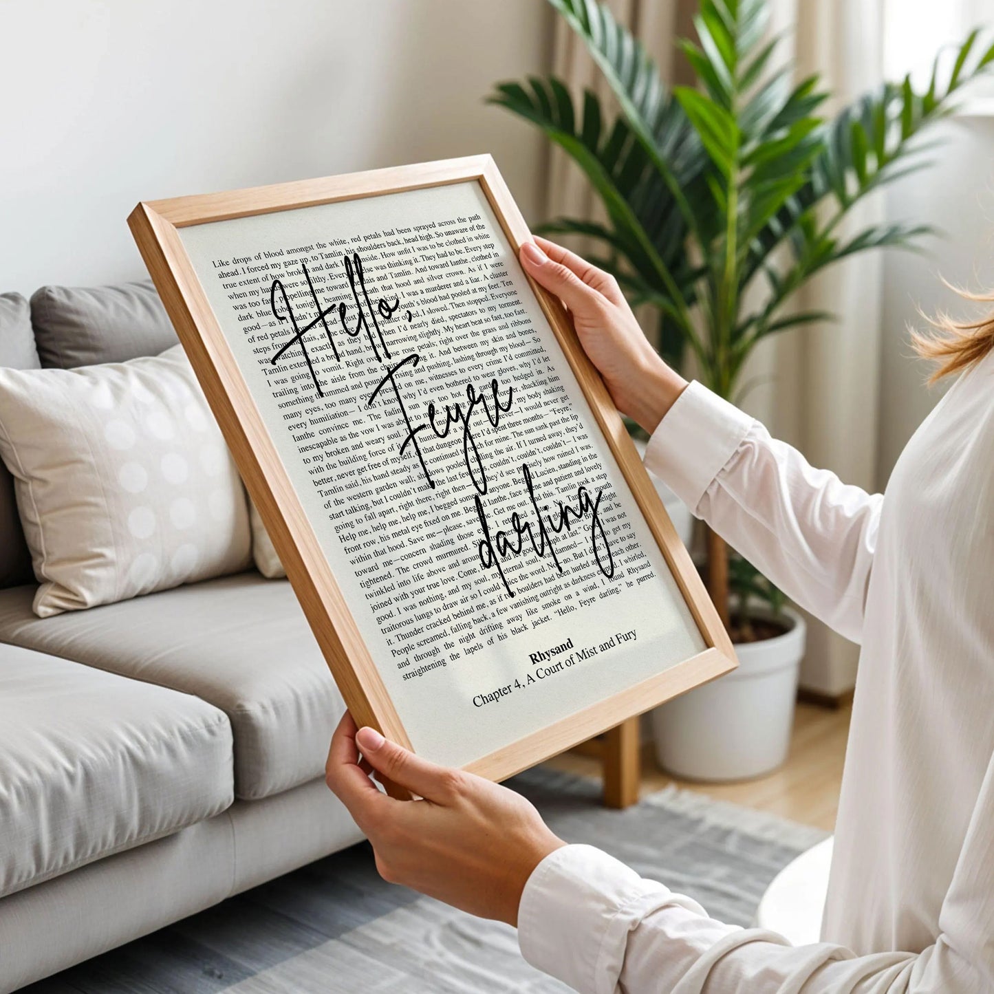 Hello Feyre Darling Poster