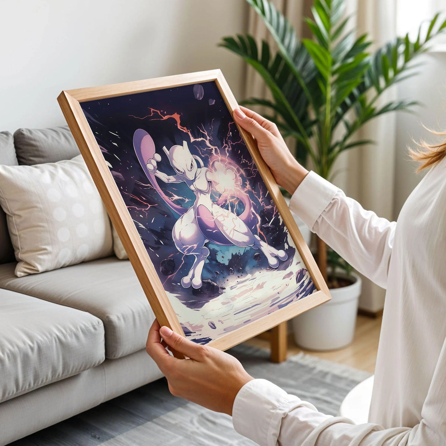 Mewtwo Pokémon Poster