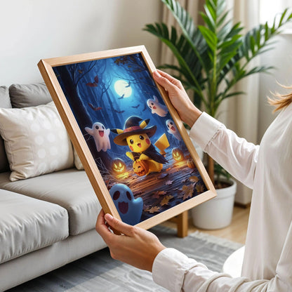 Pikachu Halloween Poster