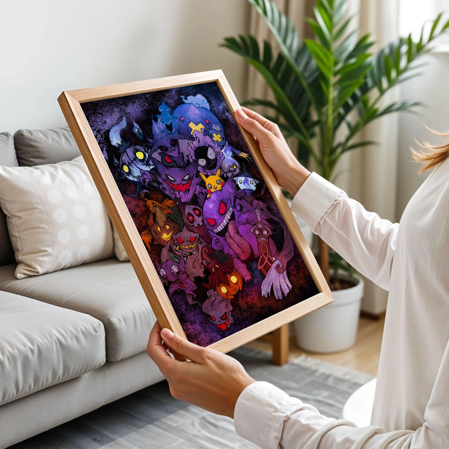 Gengar Squad Print Art