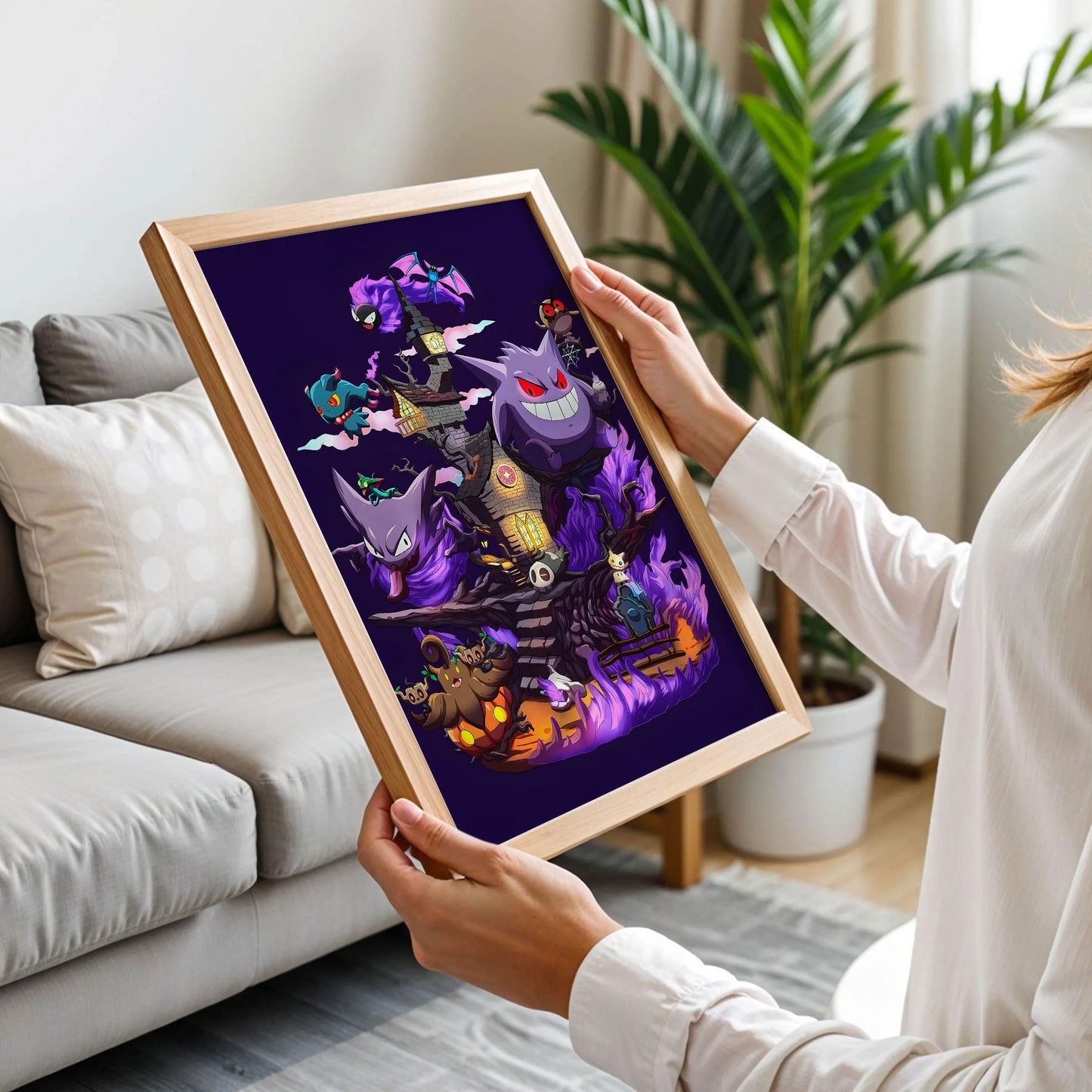 Gengar's Haunted House Art