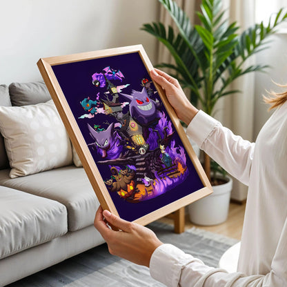Gengar's Haunted House Art