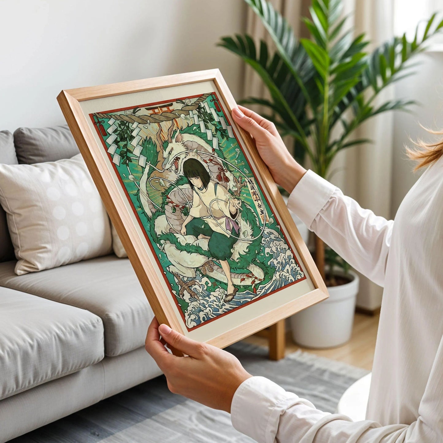 Haku Studio Ghibli's Spirited Away Poster