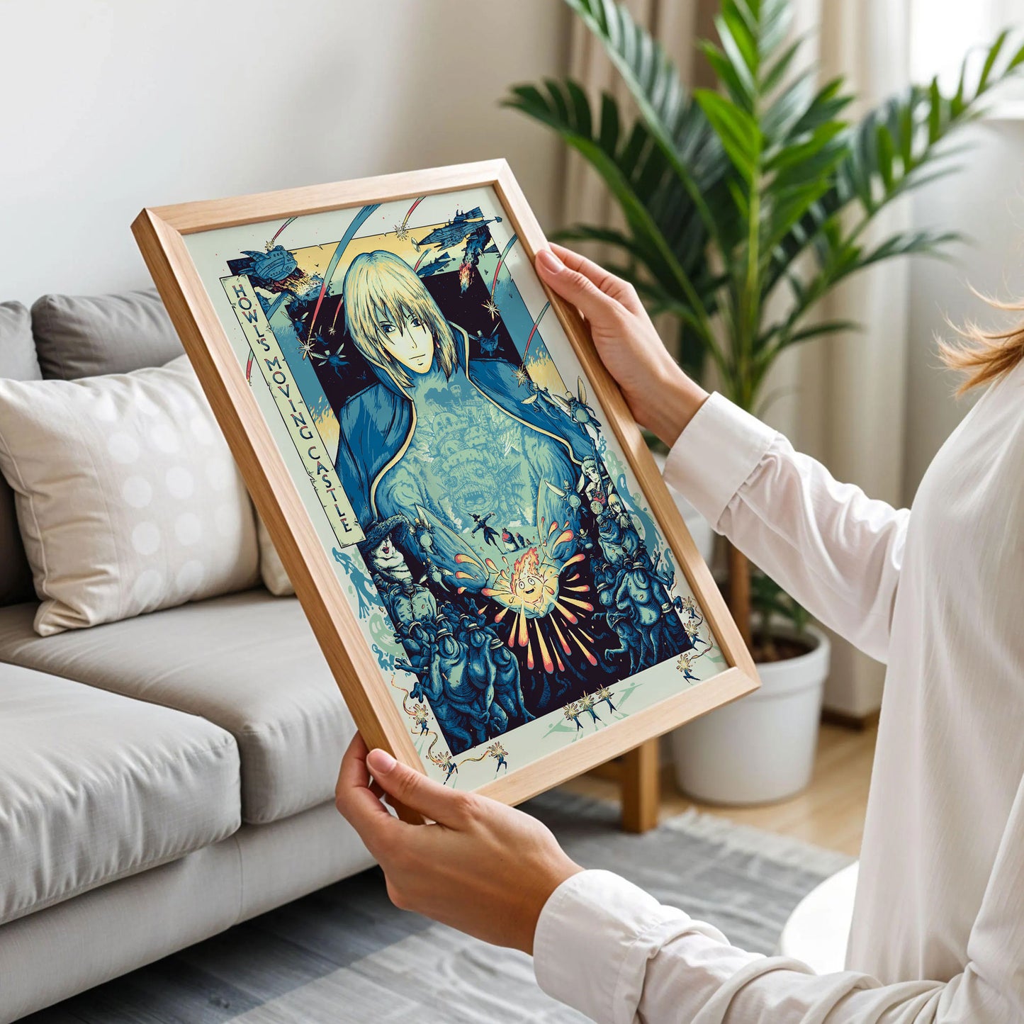Alex Hovey Howl's Moving Castle Art