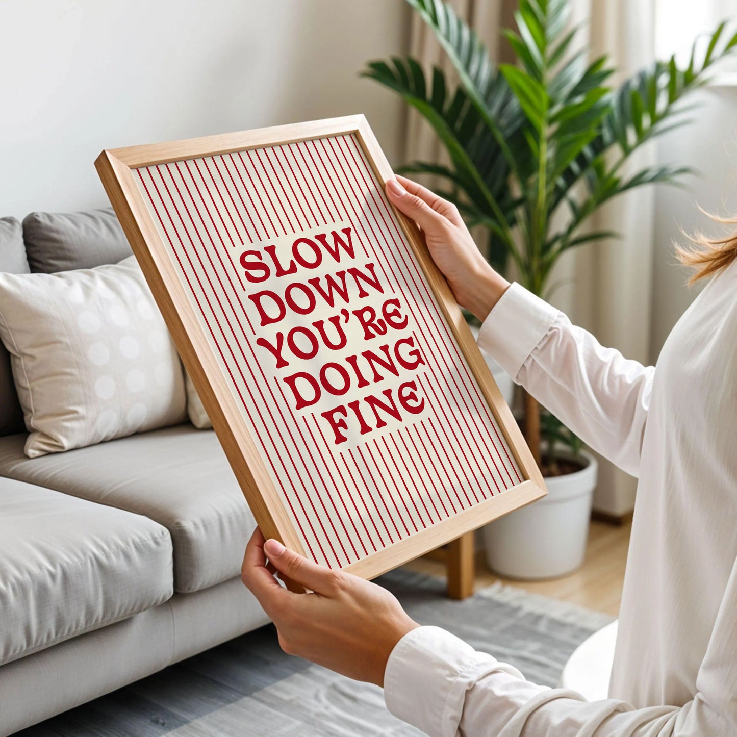Slow Down You're Doing Fine Noah Kahan Print