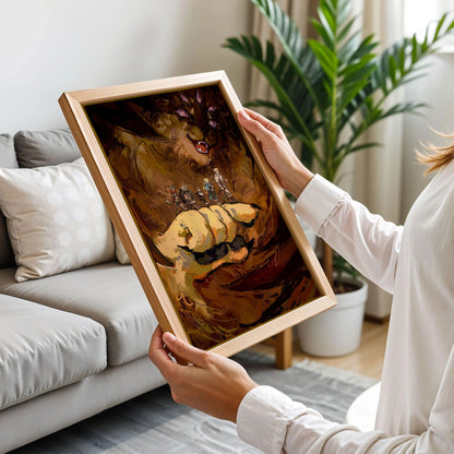 Senshi Dungeon Meshi Art Print