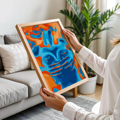 Fire and Ice Adriana Bogdanova Poster