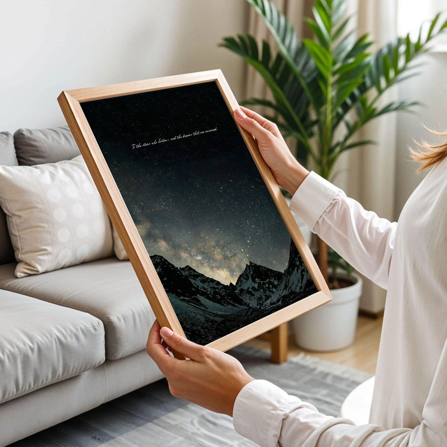 To the Stars Who Listen Velaris Print