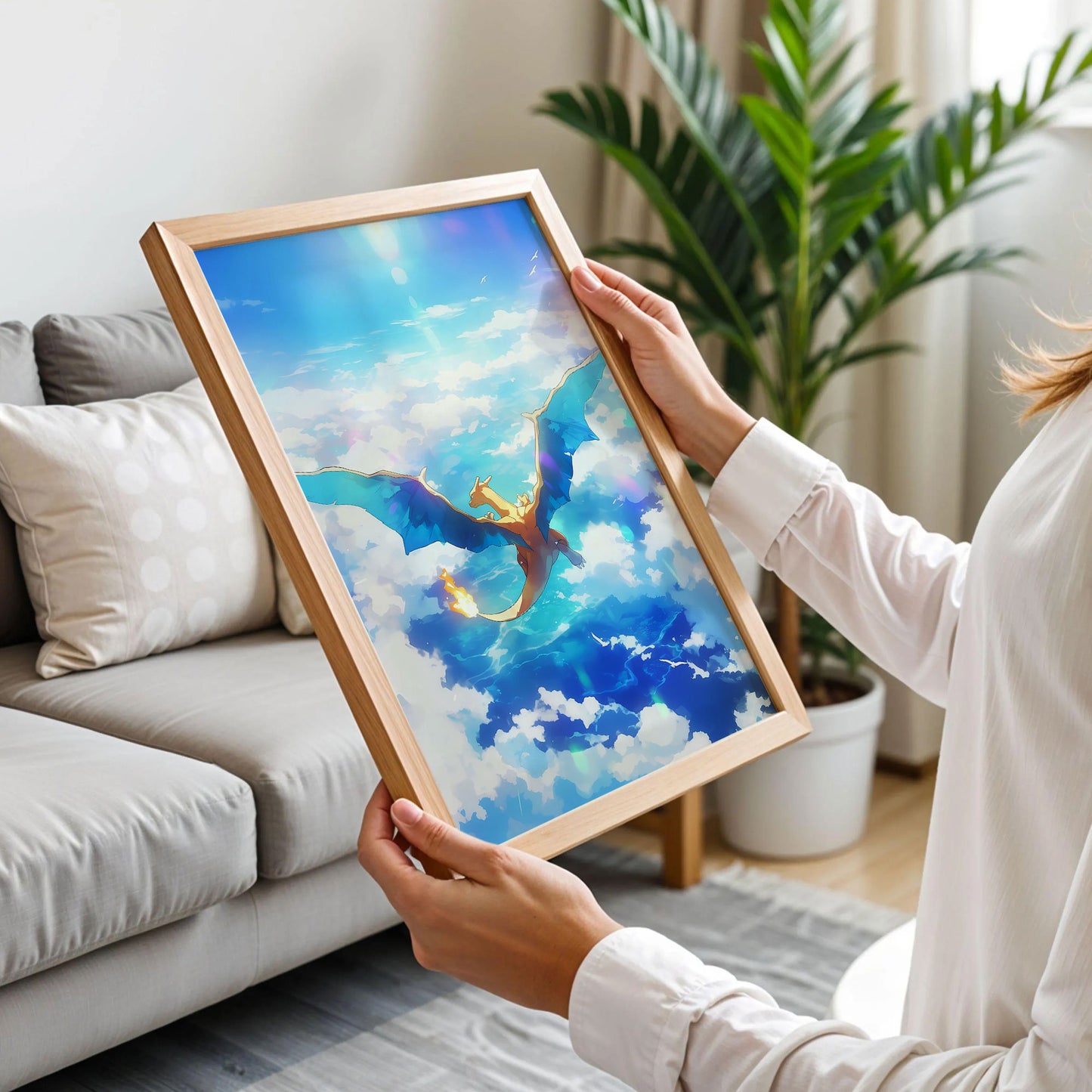 Charizard Pokemon Wall Art