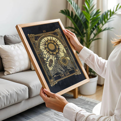 The Sun Tarot Card Wall Art