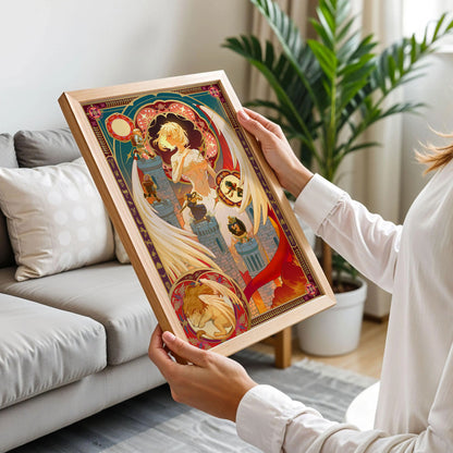Delicious in Dungeon Gold Foil Art Print