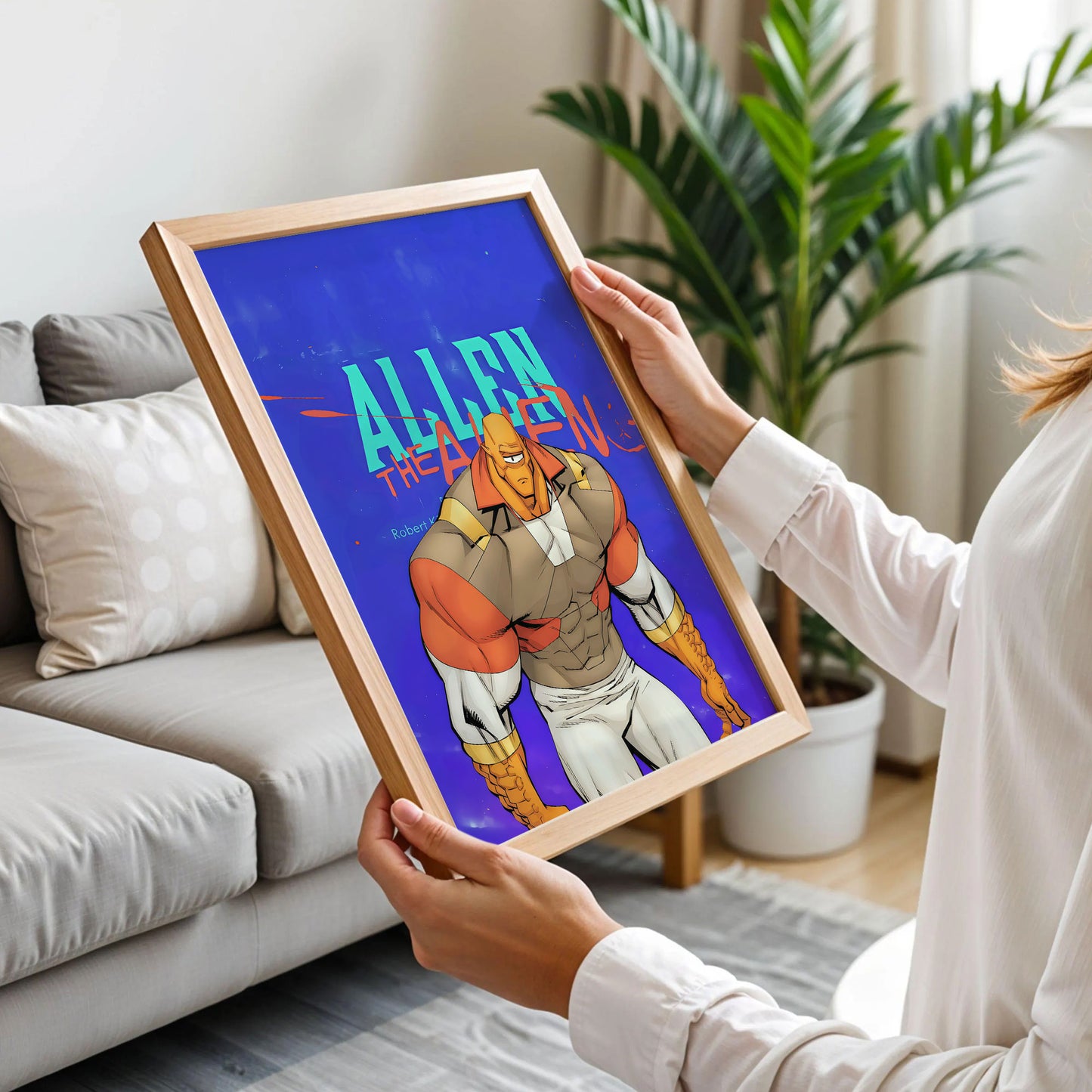 Allen the Alien Art Print