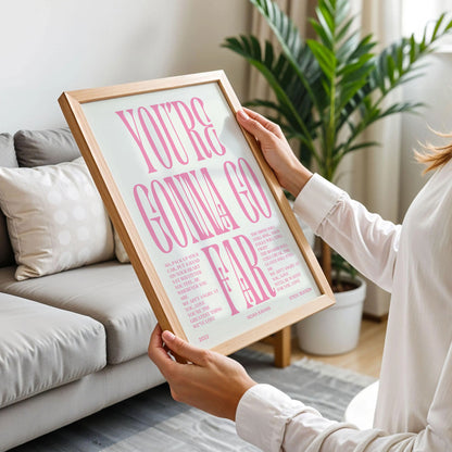 You're Gonna Go Far Poster
