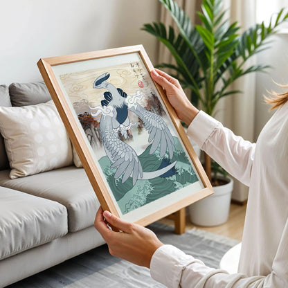 Lugia Japanese Style Pokemon Poster
