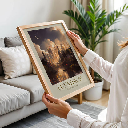 Lunathion Crescent City Print