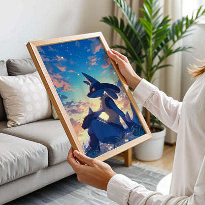 Pokémon Lucario Art Print