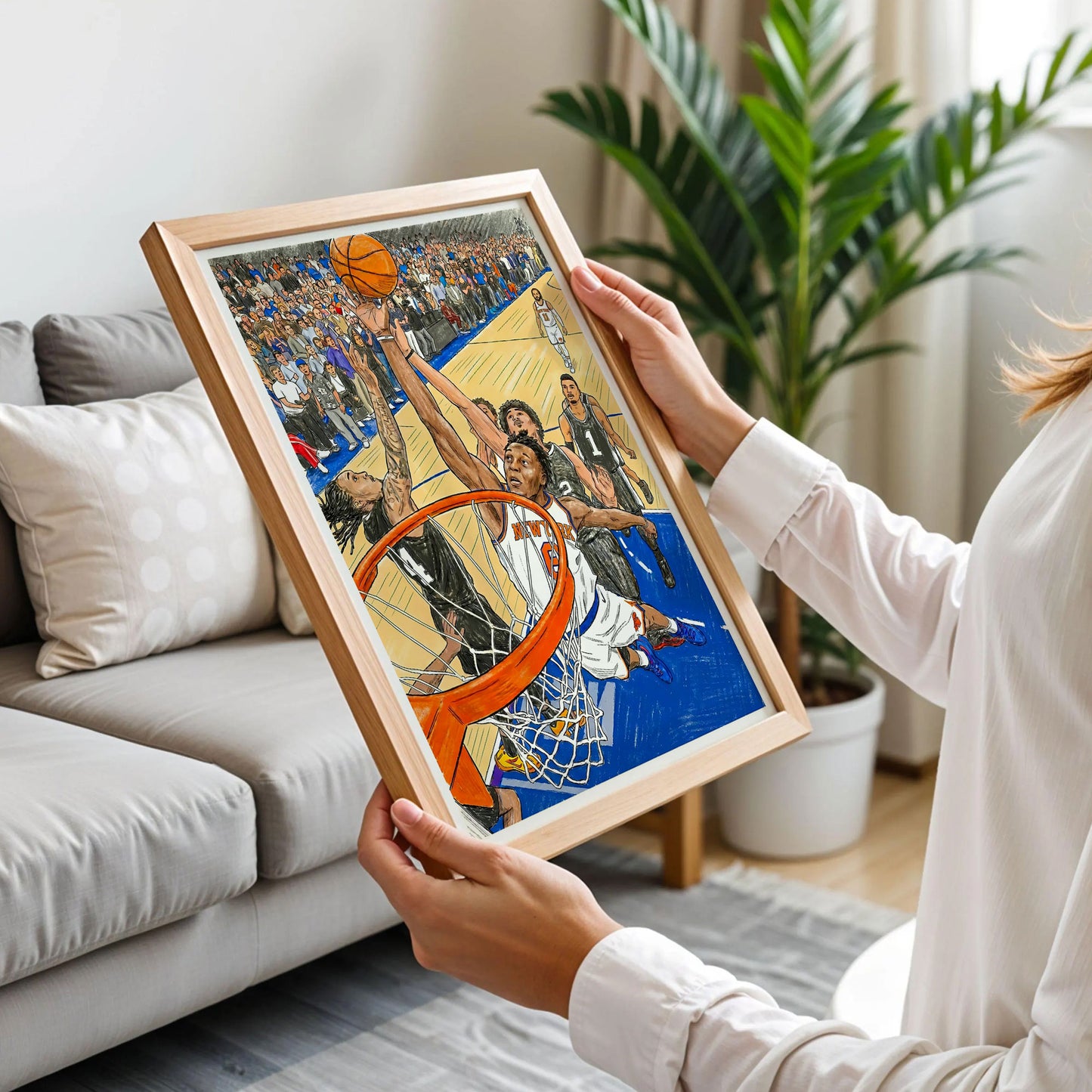 Og and Fox Saved the Knicks Poster