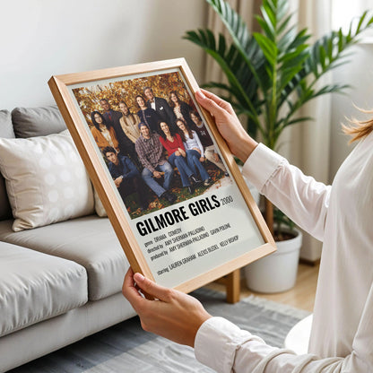 Gilmore Girls Retro TV Show Poster