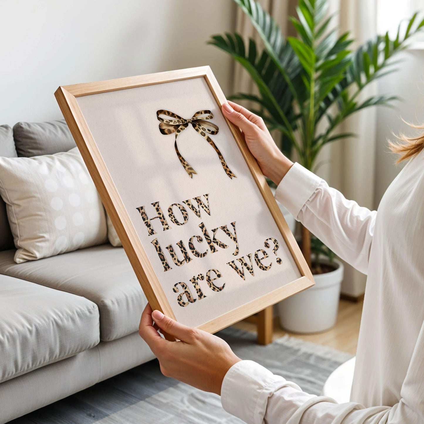 How Lucky Are We Poster