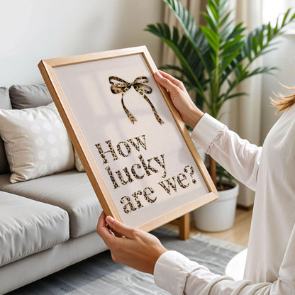 How Lucky Are We Poster