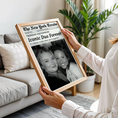 Because It's Iconic Newspaper Print