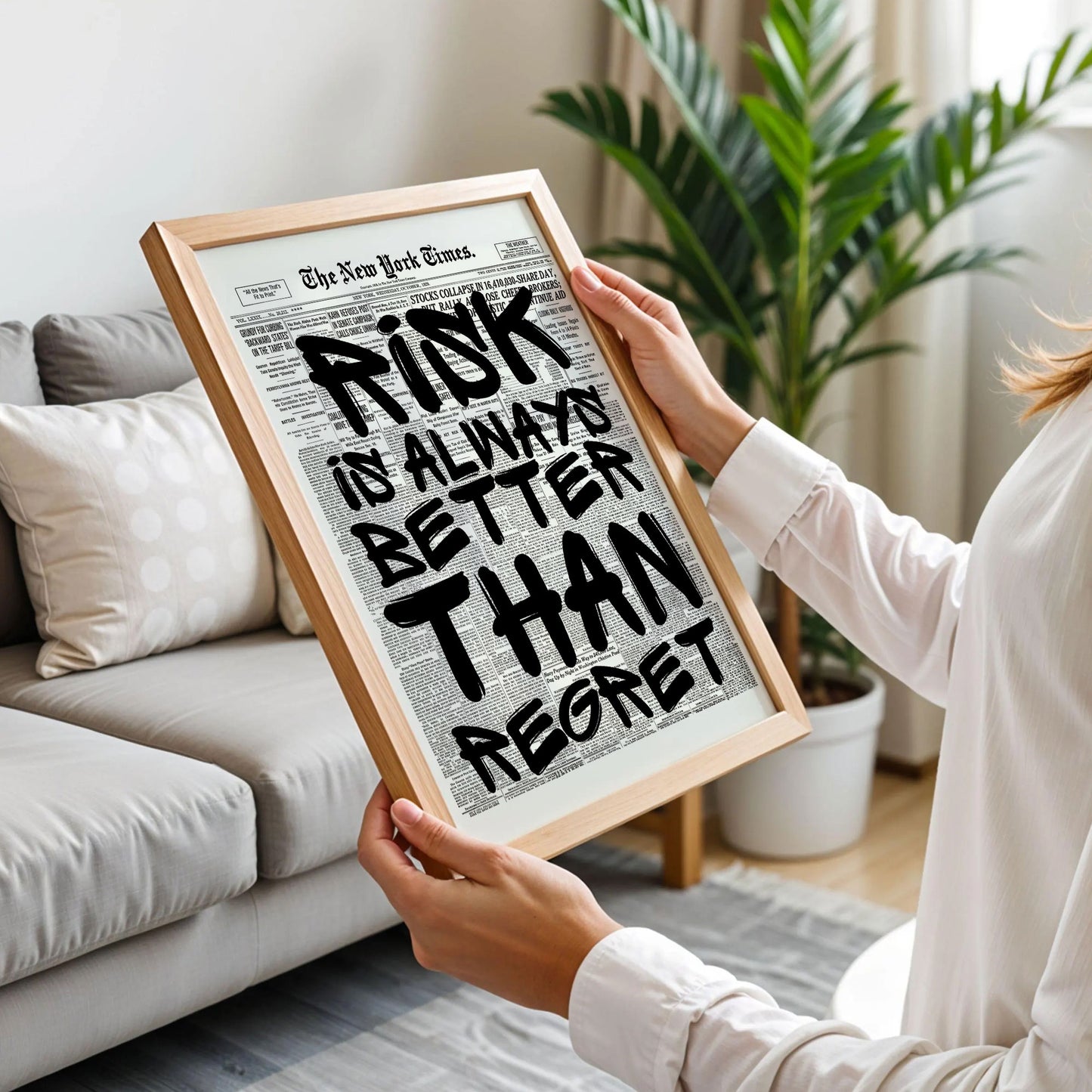 Risk or Regret Poster