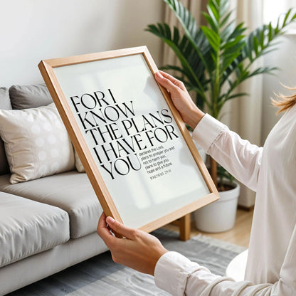 For I Know the Plans I Have for You Poster