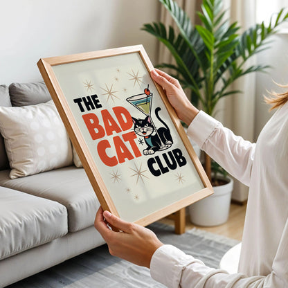 The Bad Cat Club Poster