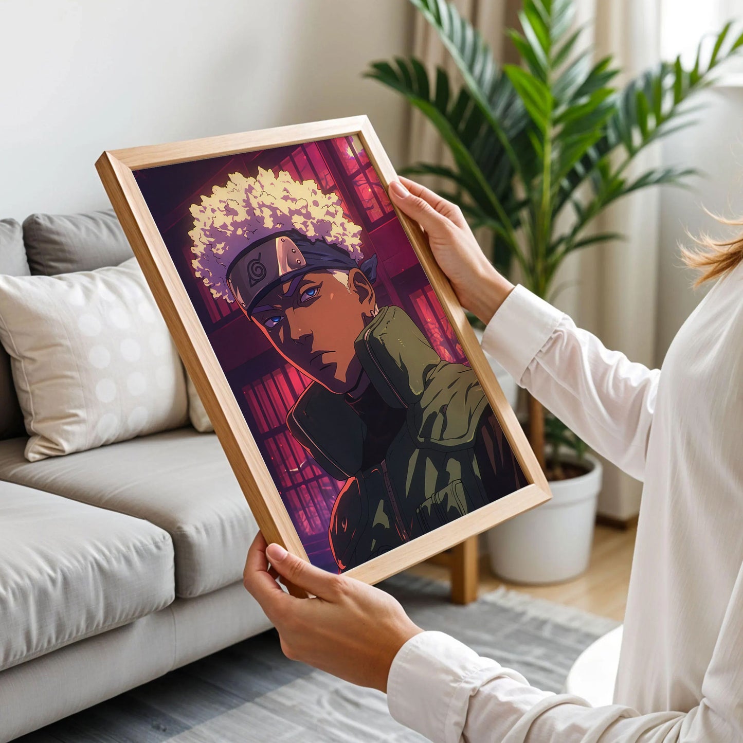 Naruto Manga Collage Poster