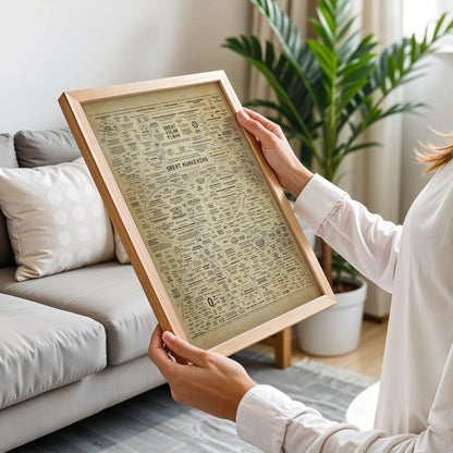 The Great Awakening Map Poster