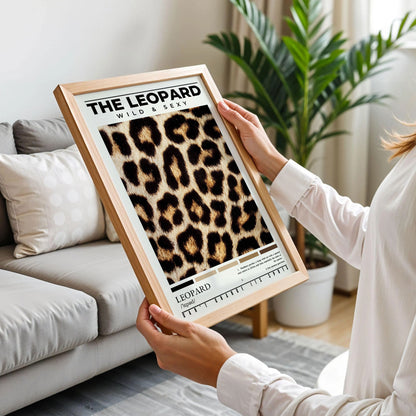 Leopard Trendy Bedroom Wall Art