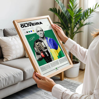 Oliveira UFC Wall Decor
