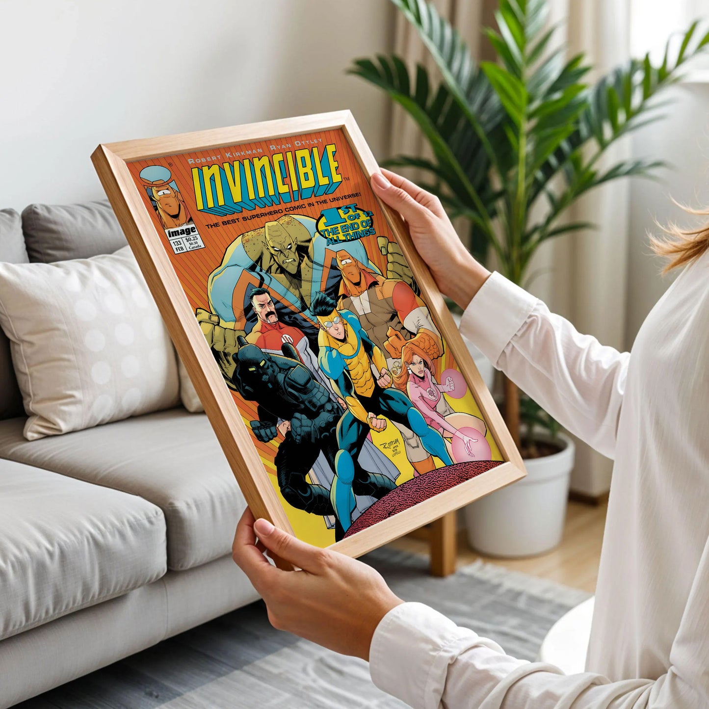 Invincible 133 The End of All Things Poster