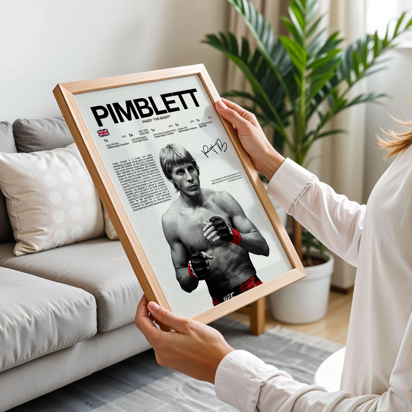 Paddy Pimblett Poster