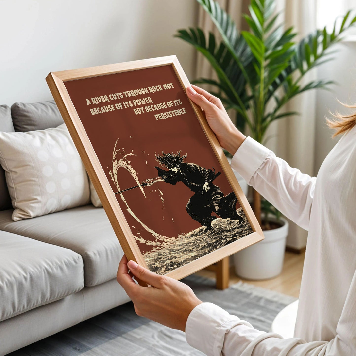 Vagabond Manga Art Print