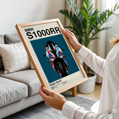 BMW S1000RR Poster