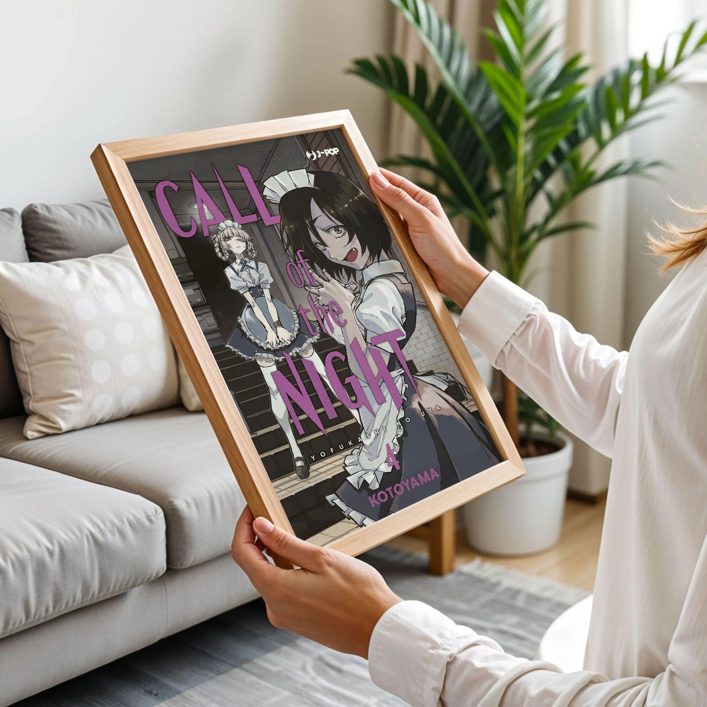 Call of the Night Manga Volume 4 Print Art