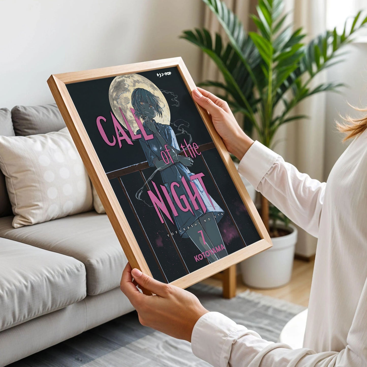 Call of the Night Manga Volume 7 Poster