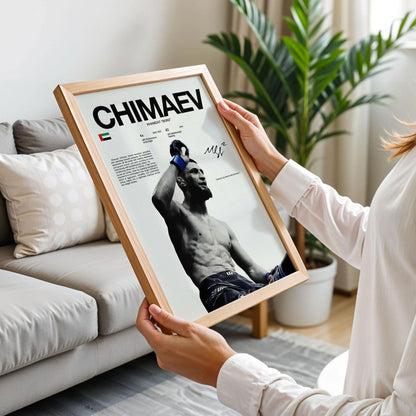 Khamzat Chimaev Poster