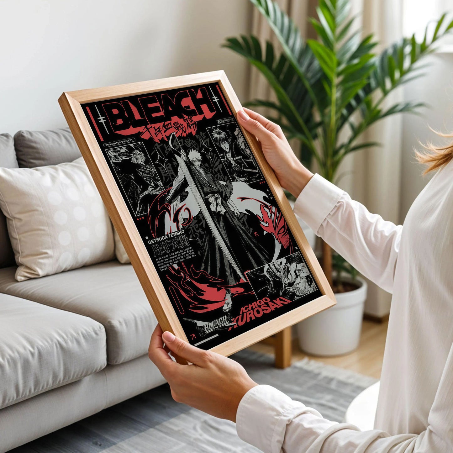 Bleach Manga Wall Art